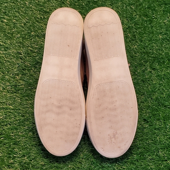 Steve Madden Silya Grey Suede High-Top Dual Zipper Wedge Sneakers Size 10 - Picture 6 of 6